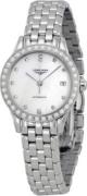 Longines Dameur L4.274.0.87.6 Flagship Hvid/Stål Ø26 mm