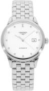 Longines Dameur L4.374.4.87.6 Flagship Hvid/Stål Ø30 mm