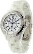 Chanel Dameur H0967 J12 Hvid/Keramik Ø33 mm