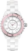Chanel Dameur H4468 J12 Hvid/Keramik Ø38 mm