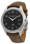 Baume & Mercier Herreur MOA10053 CLIFTON Sort/Læder Ø41 mm