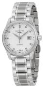 Longines Dameur L2.257.4.77.6 Master Sølvfarvet/Stål Ø29 mm