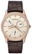 Jaeger LeCoultre Herreur 1372501 Master Ultra Thin Beige/Læder Ø39