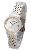 Longines Dameur L4.309.5.88.7 Elegant Hvid/Stål Ø25.5 mm