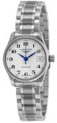 Longines Dameur L2.128.4.78.6 Master Sølvfarvet/Stål Ø25.5 mm