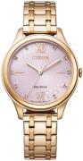 Citizen Dameur EM0503-75X Elegance Rosa/Rosaguldtonet stål Ø32 mm