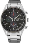 Seiko Herreur SSC803P1 Sort/Stål Ø41 mm