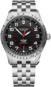 Victorinox Herreur 241888 Airboss Sort/Stål Ø42 mm