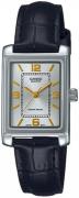 Casio Dameur LTP-1234PL-7A2EF Classic Sølvfarvet/Læder 32x21 mm