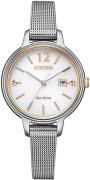 Citizen Dameur EW2449-83A Eco Drive 180 Sølvfarvet/Stål Ø31 mm