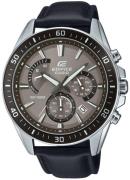 Casio Herreur EFR-552L-5AVUEF Edifice Brun/Læder Ø47 mm