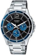 Casio Herreur MTP-1374D-2AVDF Classic Sort/Stål Ø43.5 mm