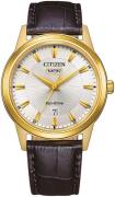 Citizen Herreur AW0102-13AE Classic Sølvfarvet/Læder Ø40 mm