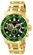 Invicta Herreur 0075 Pro Diver Grøn/Stål Ø48 mm