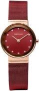 Bering Dameur 10126-363 Rød/Stål Ø26 mm
