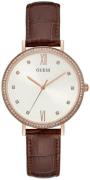 Guess Dameur W1153L2 Hvid/Læder Ø38 mm
