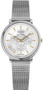 Versace Dameur VE8102019 V Circle Sølvfarvet/Stål Ø38 mm