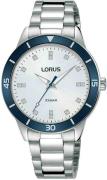 Lorus Dameur RG249RX9 Ladies Hvid/Stål Ø34 mm