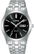 Lorus Herreur RXN67DX9 Classic Sort/Stål Ø38 mm