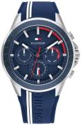 Tommy Hilfiger Herreur 1791859 Alden Blå/Gummi Ø45 mm