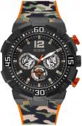 Guess Herreur GW0264G2 Sort/Gummi Ø49 mm