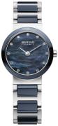 Bering Dameur 10725-787 Ceramic Blå/Stål Ø25 mm