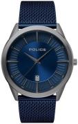 Police Herreur P15305JSU03MM Classic Blå/Stål Ø44 mm