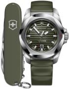 Victorinox Herreur 242017.1 I.N.O.X. Sort/Gummi Ø41 mm