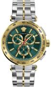 Versace Herreur VE6CA0523 Aion Grøn/Stål Ø45 mm