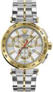 Versace Herreur VE6CA0423 Aion Sølvfarvet/Stål Ø45 mm