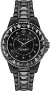 Philipp Plein Dameur PWPQA0524 Rock Couture Sort/Stål Ø38 mm