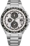 Citizen Herreur AT8238-84A Eco Drive Sølvfarvet/Titanium Ø43.5 mm