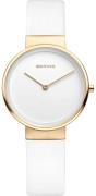 Bering Dameur 14531-634 Classic Hvid/Gummi Ø31 mm