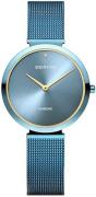 Bering Dameur 18132-399 Classic Blå/Stål Ø32 mm