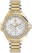 Philipp Plein PWPSA0324 Chrono Royal Hvid/Gul guldtonet stål Ø42 mm