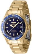 Invicta Herreur 8937OB Pro Diver Blå/Gul guldtonet stål Ø37.5 mm