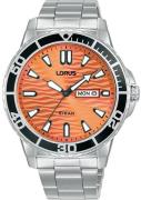Lorus Herreur RH361AX9 Sport Orange/Stål Ø42 mm