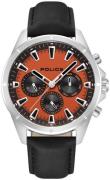Police Herreur PEWJF0005804 Malawi Orange/Læder Ø45 mm