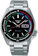 Seiko 5 Herreur SRPK13K1 Sort/Stål Ø42.5 mm