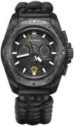 Victorinox Herreur 241989.1 I.N.O.X. Sort/Tekstil Ø43 mm