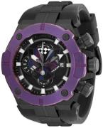 Invicta Herreur 36356 Marvel Sort/Gummi Ø52 mm