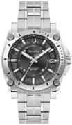 Bulova Herreur 96B417 Precisionist Sort/Stål Ø40 mm
