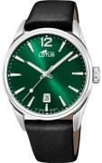 Lotus Herreur 18693/4 Classic Grøn/Læder Ø42 mm