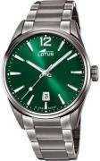 Lotus Herreur 18684/4 Classic Grøn/Stål Ø42 mm