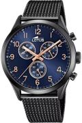 Lotus Herreur 18639/D Classic Blå/Stål Ø43 mm
