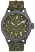 Timex Herreur TW2V64700 Classic Grøn/Tekstil Ø41 mm