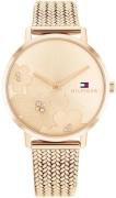 Tommy Hilfiger Dameur 1685315 Classic Guldfarvet/Rosaguldtonet stål