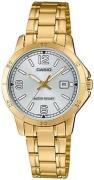Casio Dameur LTP-V004G-7B2UDF Classic Sølvfarvet/Gul guldtonet stål