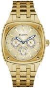 Bulova Herreur 97C105 Multi-Function Guld/Gul guldtonet stål