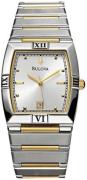 Bulova Herreur 98GB003 Sølvfarvet/Gul guldtonet stål